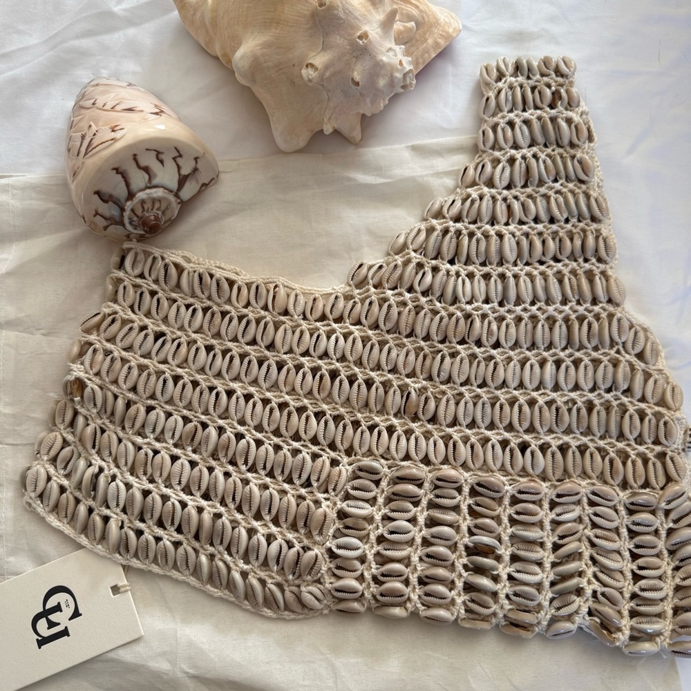 Cowrie Shell & Crochet Camisole - Picture 11 of 16